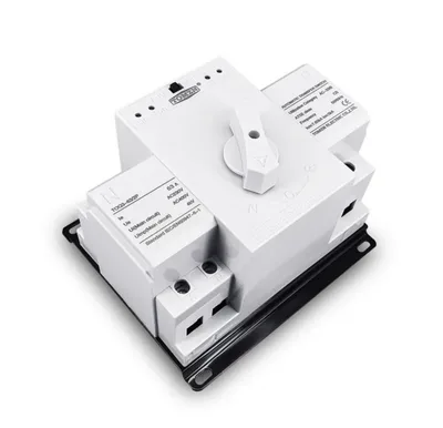 Tomzn TOQ3 2P AC Din Rail 220V Dual Power Automatic Transfer Switch (ATS) - image 1
